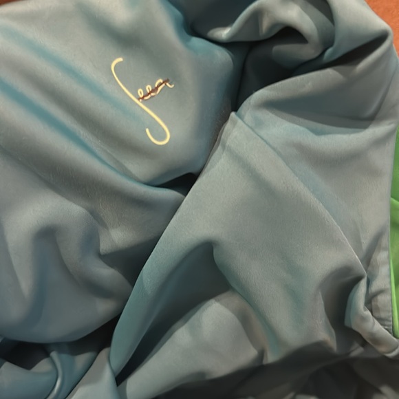 NWOT Seea Sano Cool Green blue one piece boy short surf swimsuit - Picture 12 of 13